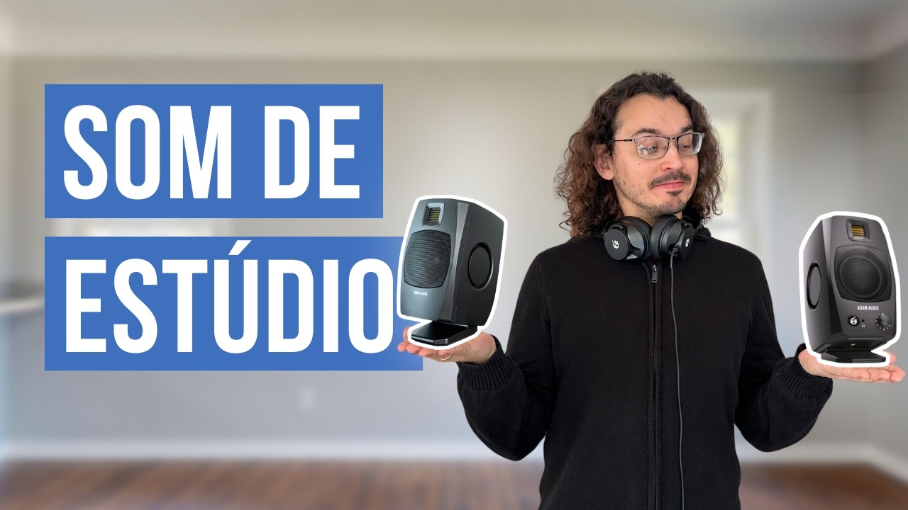 Som PROFISSIONAL, sem complica&ccedil;&atilde;o e sem gastar um rim: Adam D3V e H200