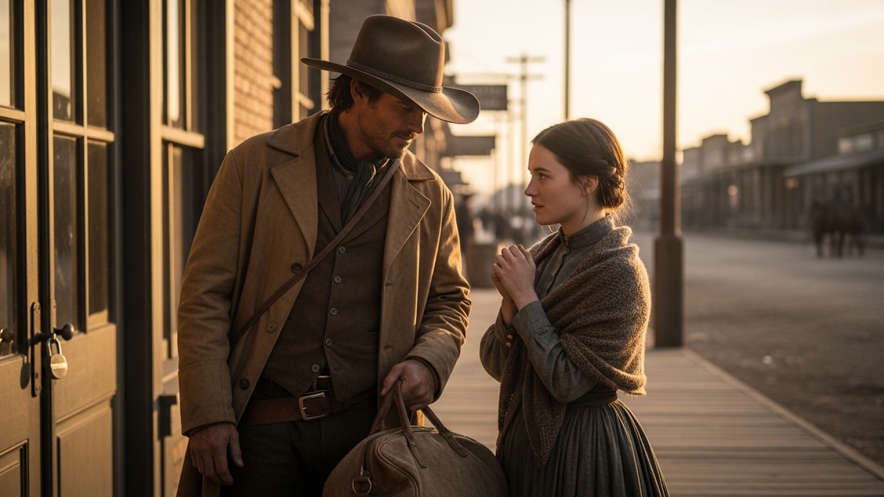 The Cowboy Discovered She'd Been Locked Out Of Her Home, He Said 