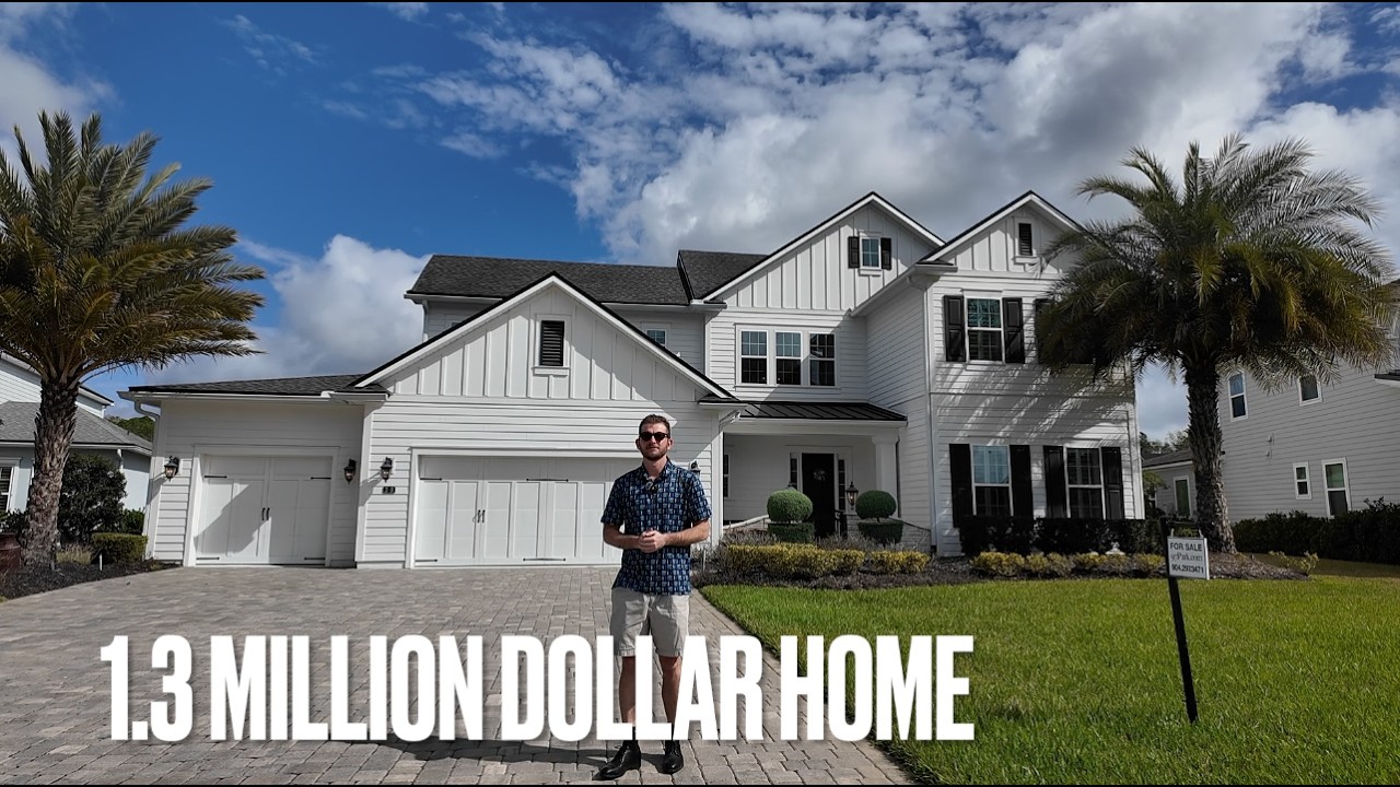 Inside a 1.3 Million Dollar Home in St. John's County!