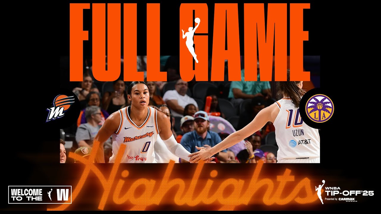 Los Angeles Sparks vs. Phoenix Mercury | FULL GAME HIGHLIGHTS | May 21, 2025