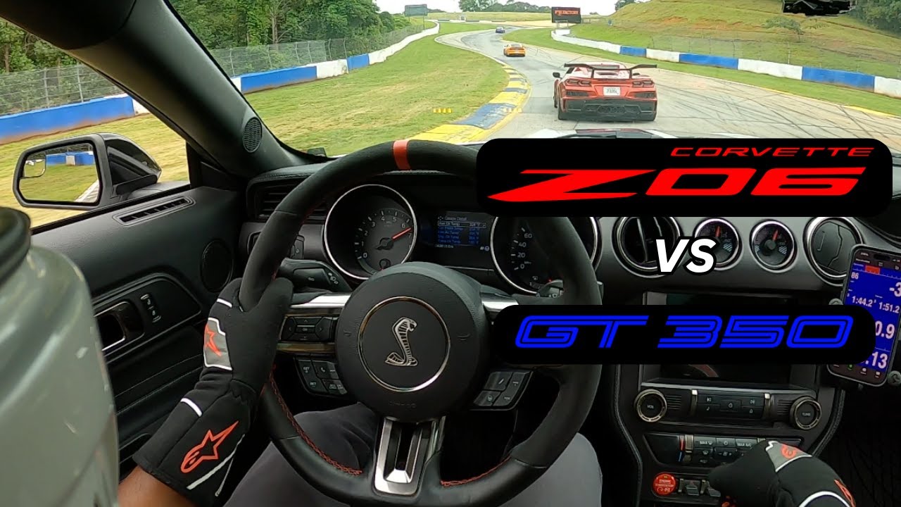 Can a Shelby GT350 hang with a C8 Z06 on track?