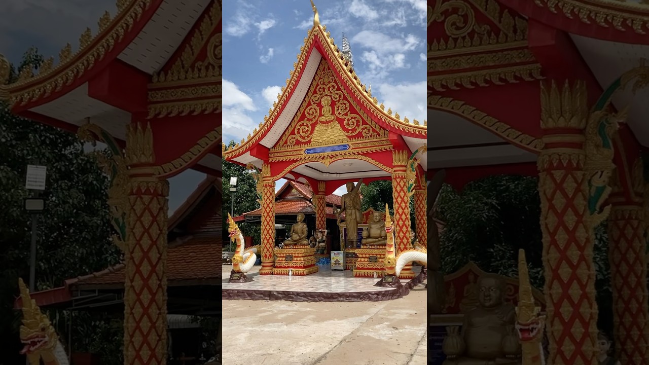 Ancient Buddhist Temple in Laos 🇱🇦 #travel #laos #buddhisttemple #buddhistheritage #buddhism