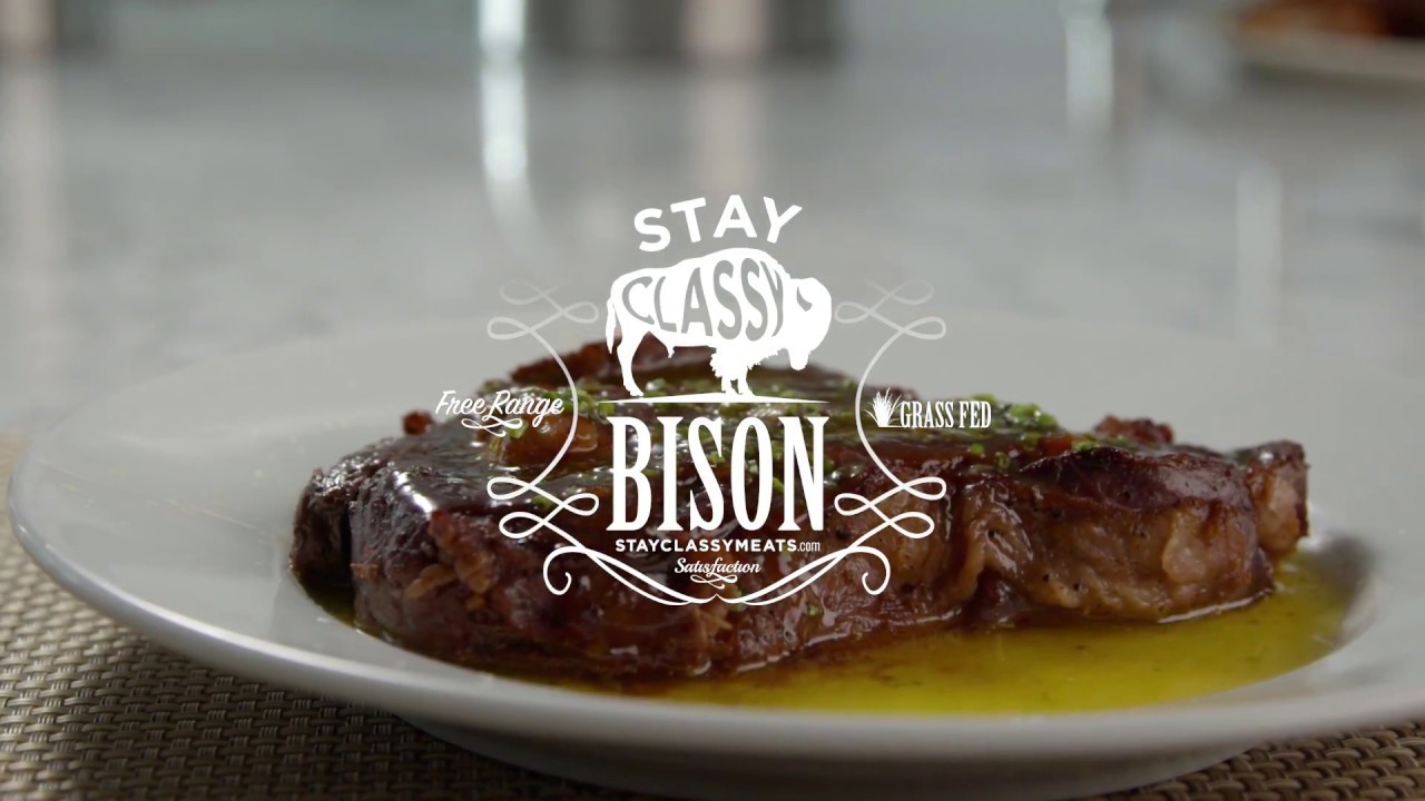 Stay Classy Meats - Bison Rib Eye - All Natural Grass Fed