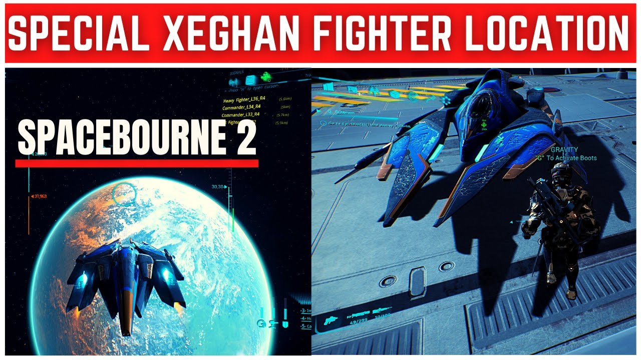 SpaceBourne 2 - XEGHAN FIGHTER Special Ship Location Guide