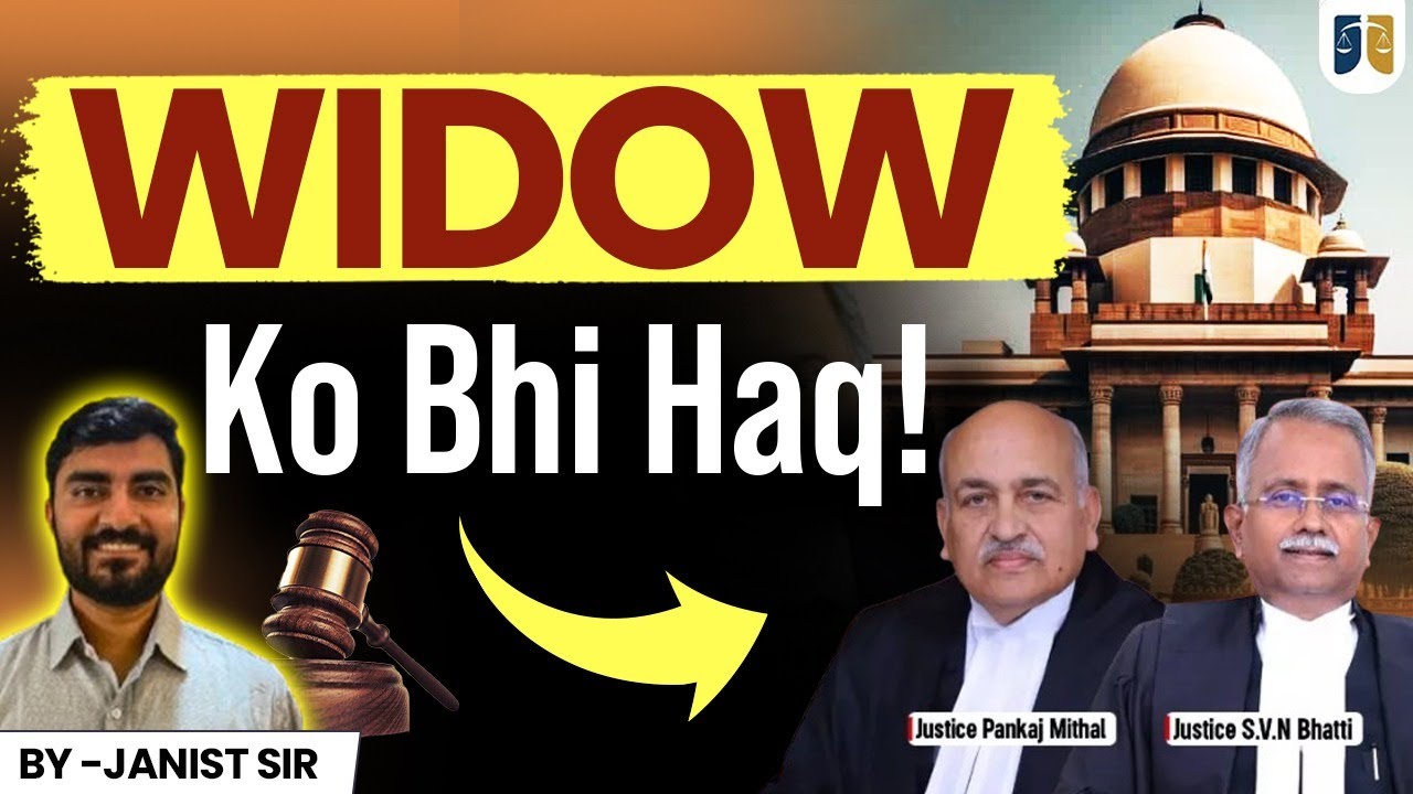 Supreme Court: Widowed Daughter-in-Law Entitled to Maintenance from In-Laws&rsquo; Property