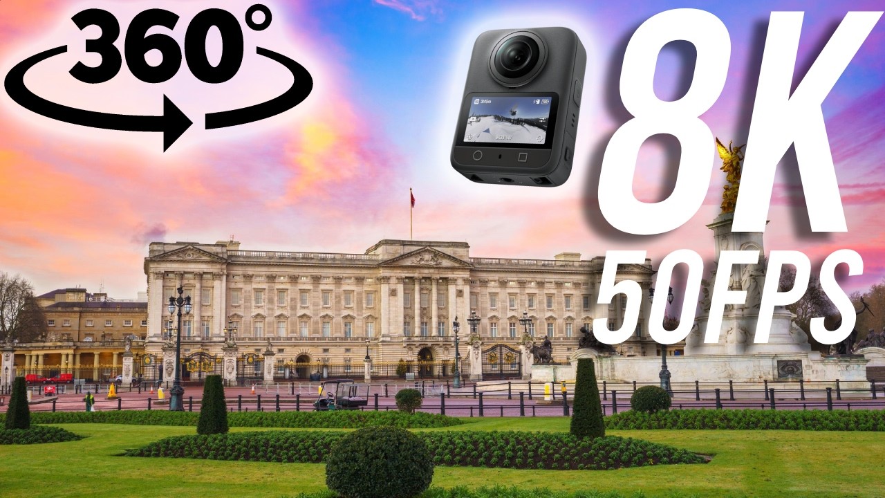 DJI Osmo 360 с разрешением 8K 50 кадров в секунду — лучшая VR/иммерсивная камера?