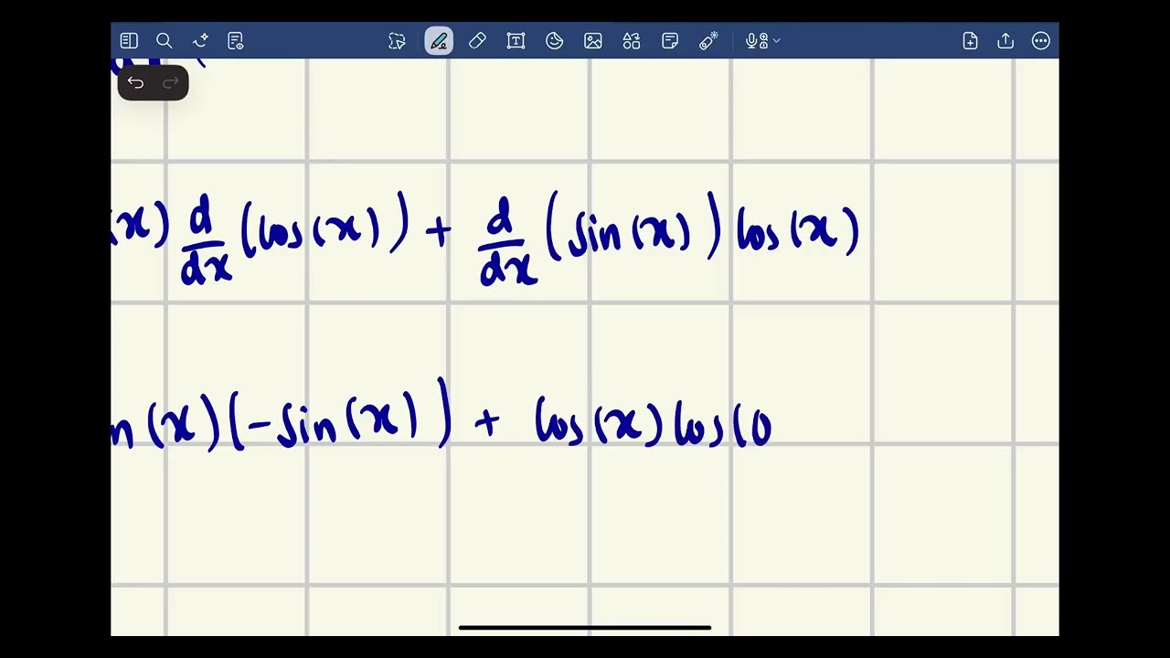 calculus 1 3.5 Derivatives of Trigonometric functions :