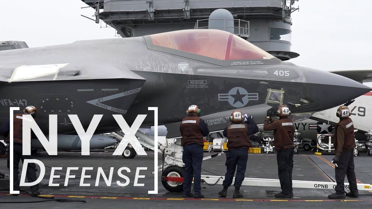 F-35C Lightning II Strike Fighters Prepare for Deployment Aboard USS Carl Vinson CVN 70