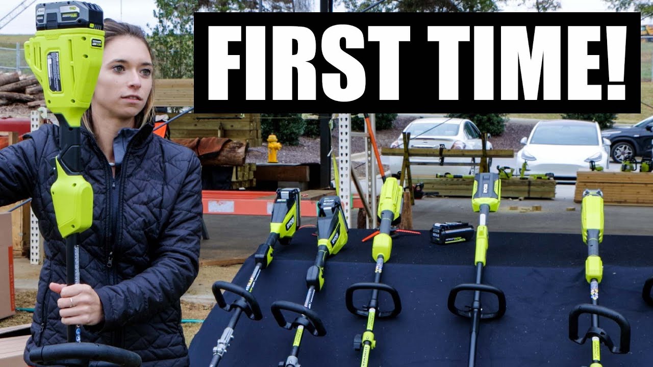 Ryobi Cordless Trimmers Unboxed LIKE YOU NEVER SEEN BEFORE!