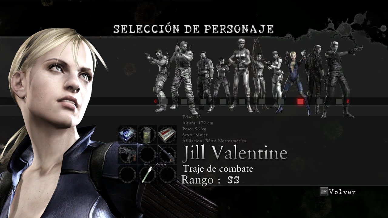 Resident Evil 5 PC - The Mercenaries No Mercy - Prison - Jill Battlesuit - 800k