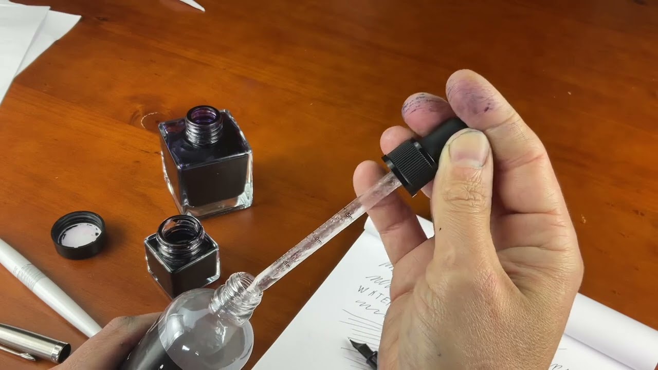 Demonstration of Van Dieman’s Fountain Pen Ink Wetter - Full Version