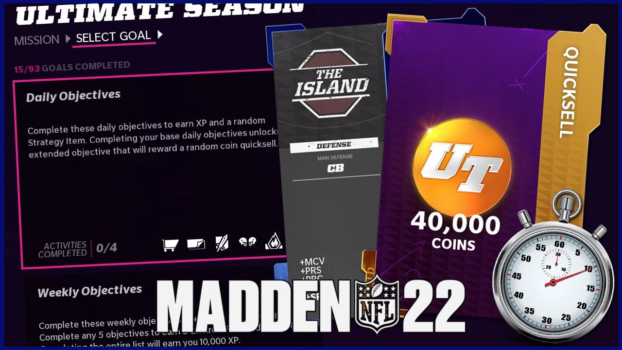 The FASTEST Way To Finish Daily Objectives In Madden 22! FREE Coins & Strategy Items