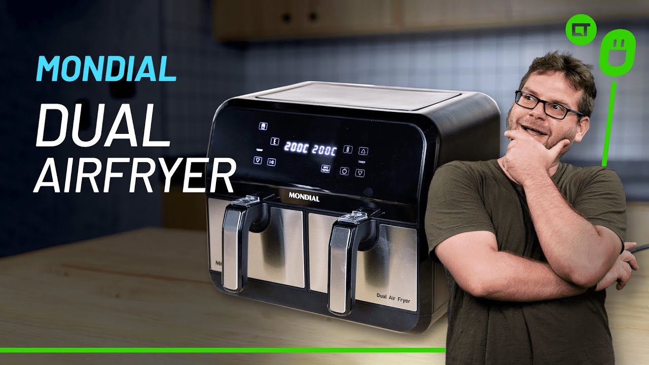Mondial Dual Airfryer: a fritadeira dupla com preço de duas