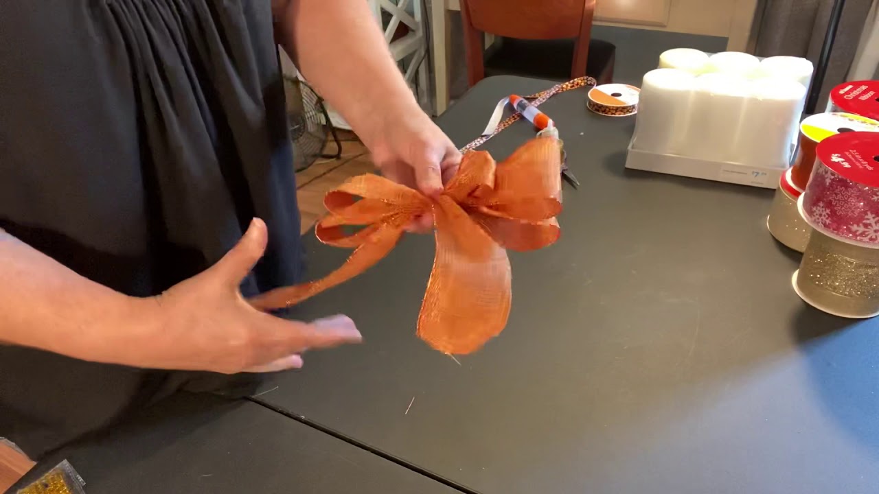 DIY-How to make a 4 loop bow