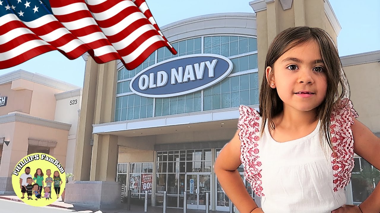 KIDS FOURTH OF JULY OLD NAVY SUMMER CLOTHING HAUL | LARGE FAMILY DAY IN THE LIFE VLOG