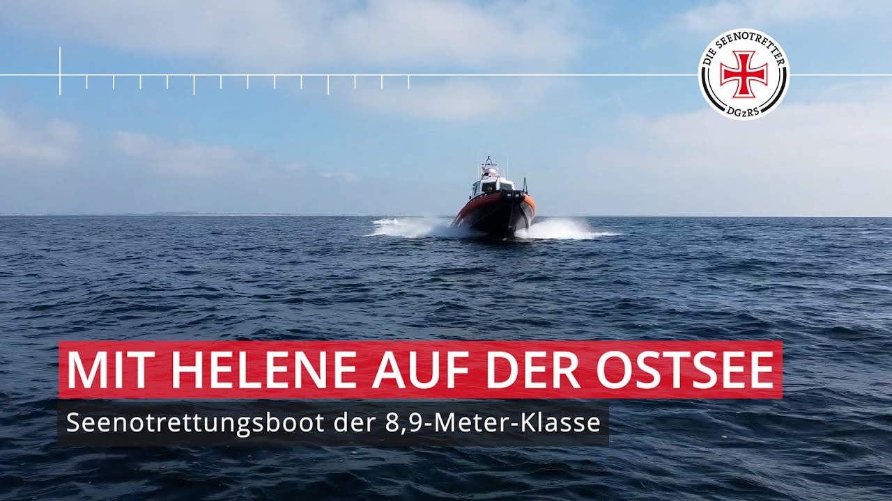 Freiwillige Seenotretter von Fehmarn: Mit HELENE auf der Ostsee