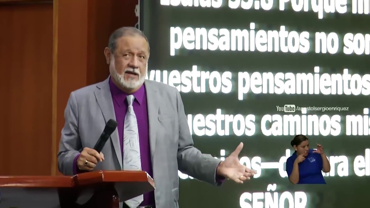 Los pensamientos de Dios - Apóstol Sergio Enríquez O. - miercoles04/07/2018