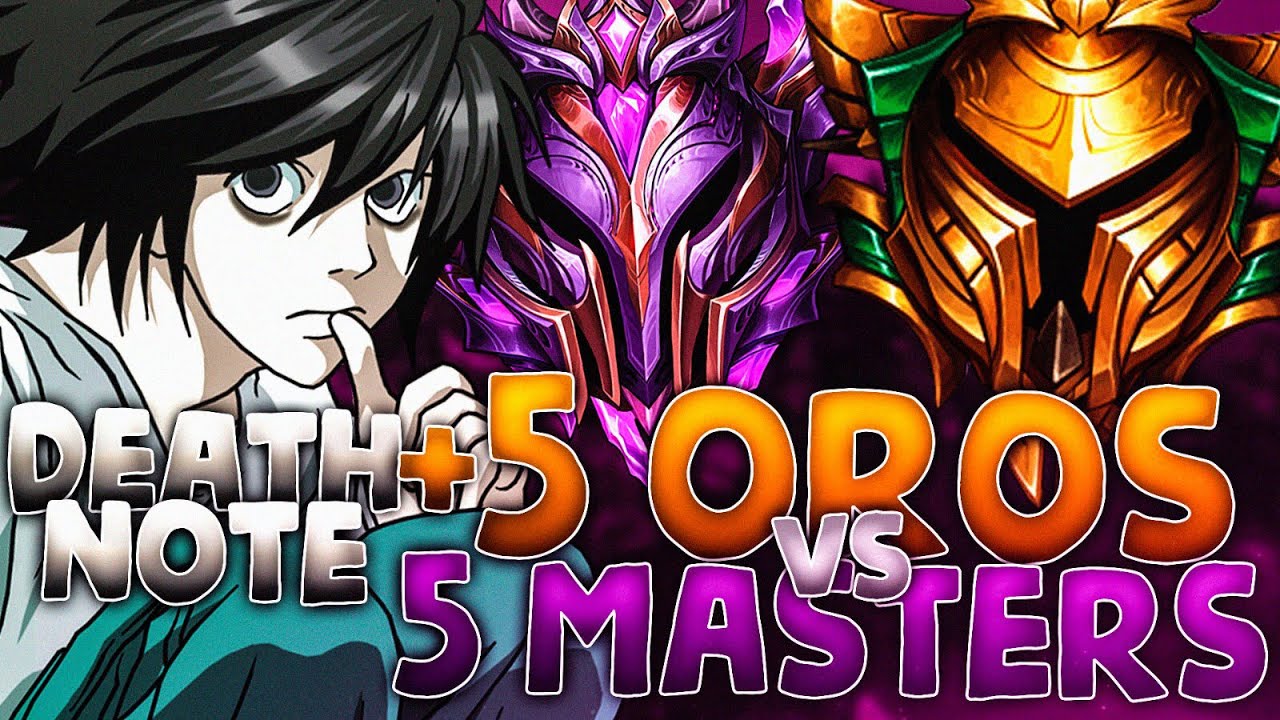 💀 DEATH NOTE en LoL 📝 SI ESCRIBEN SU NOMBRE, MUEREN 💀