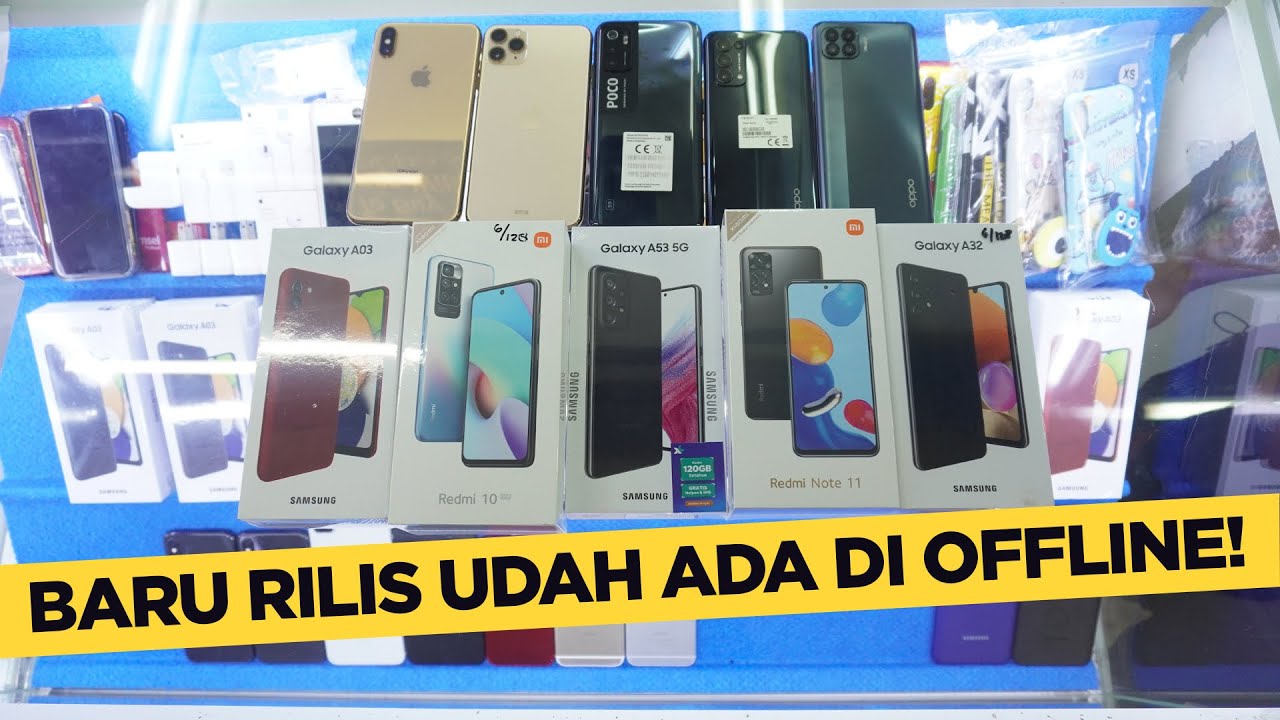 Cek Pasar Offline! Nemu REDMI NOTE 11 & SAMSUNG A53! #MarZoom181