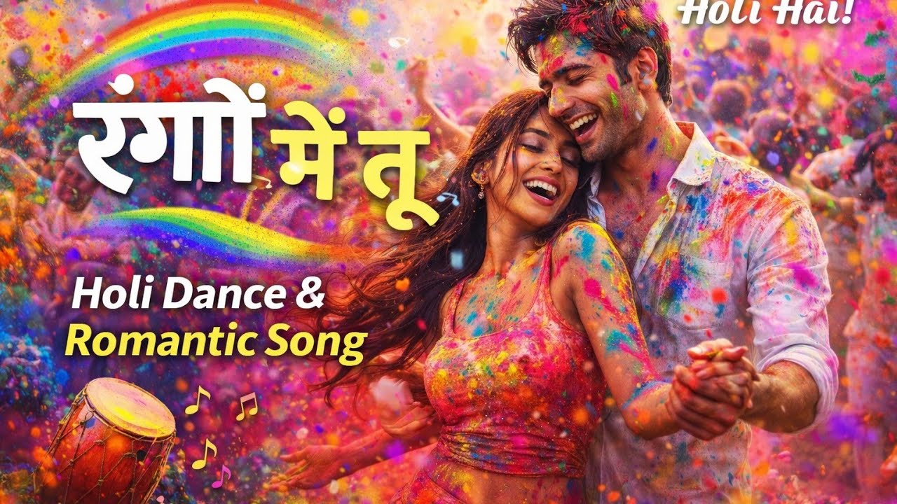 रंगों में तू 🌈❤️ | Rangon Mein Tu | Holi Song 2020 | Hindi song | New Music Time 