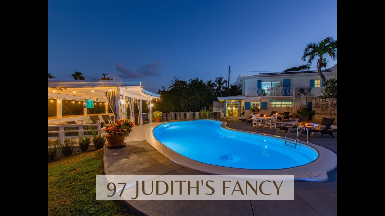 Large Family Home Apt Pool Cabana Historic Ruins Beach Nearby Ocean Solar Tesla St. Croix USVI