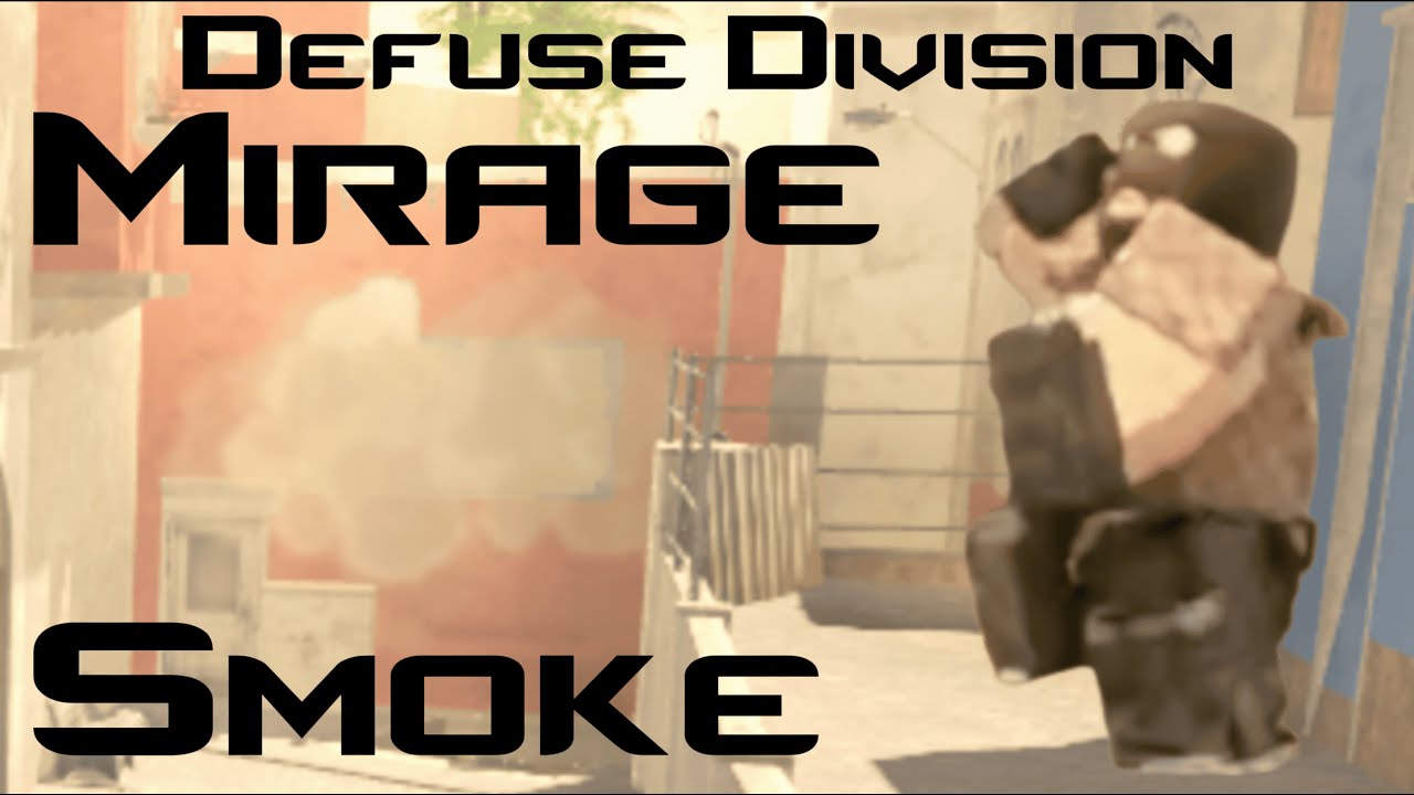 Mirage Easy Smoke Lineup - Defuse Division