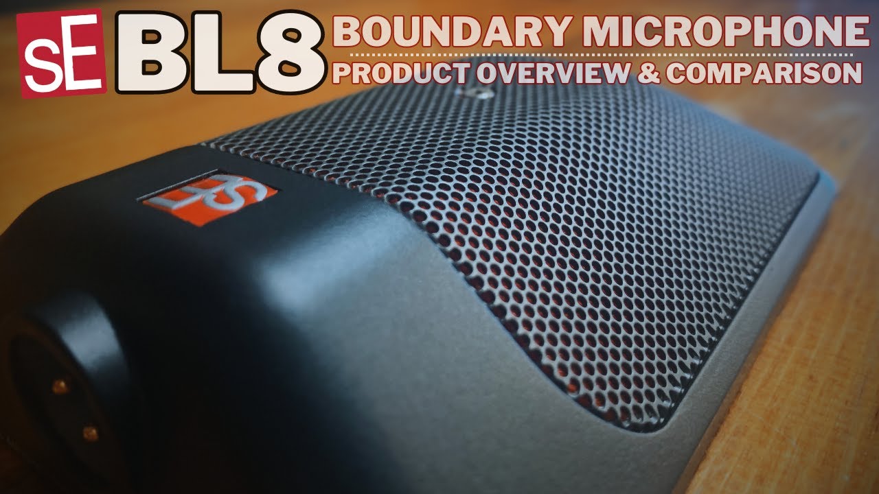 sE Electronics BL8 Boundary Microphone // Product Overview & Comparison
