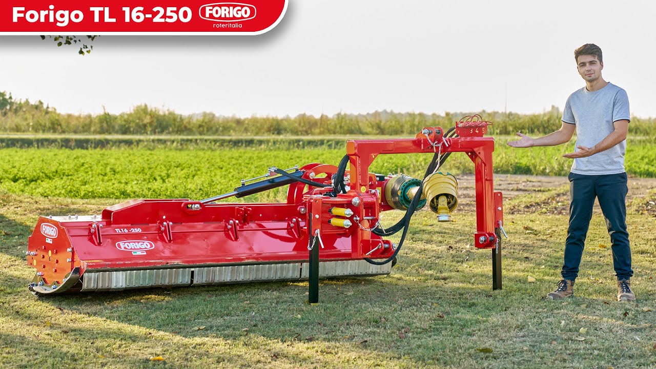 PROVO IL TRINCIA LATERALE Forigo TL16-250! (Recensione) #theitalianfarmerTEST