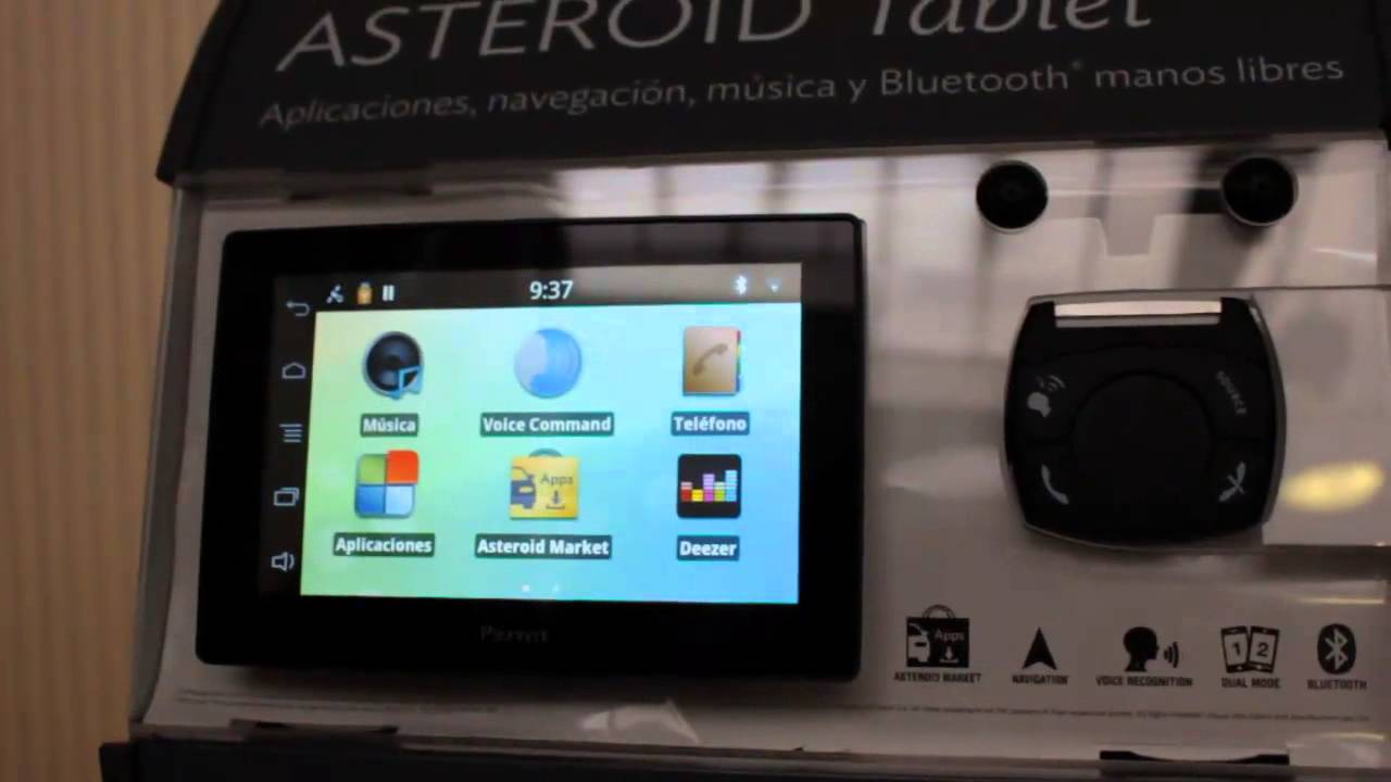 Parrot Asteroid Smart, Tablet y Mini bajo el objetivo