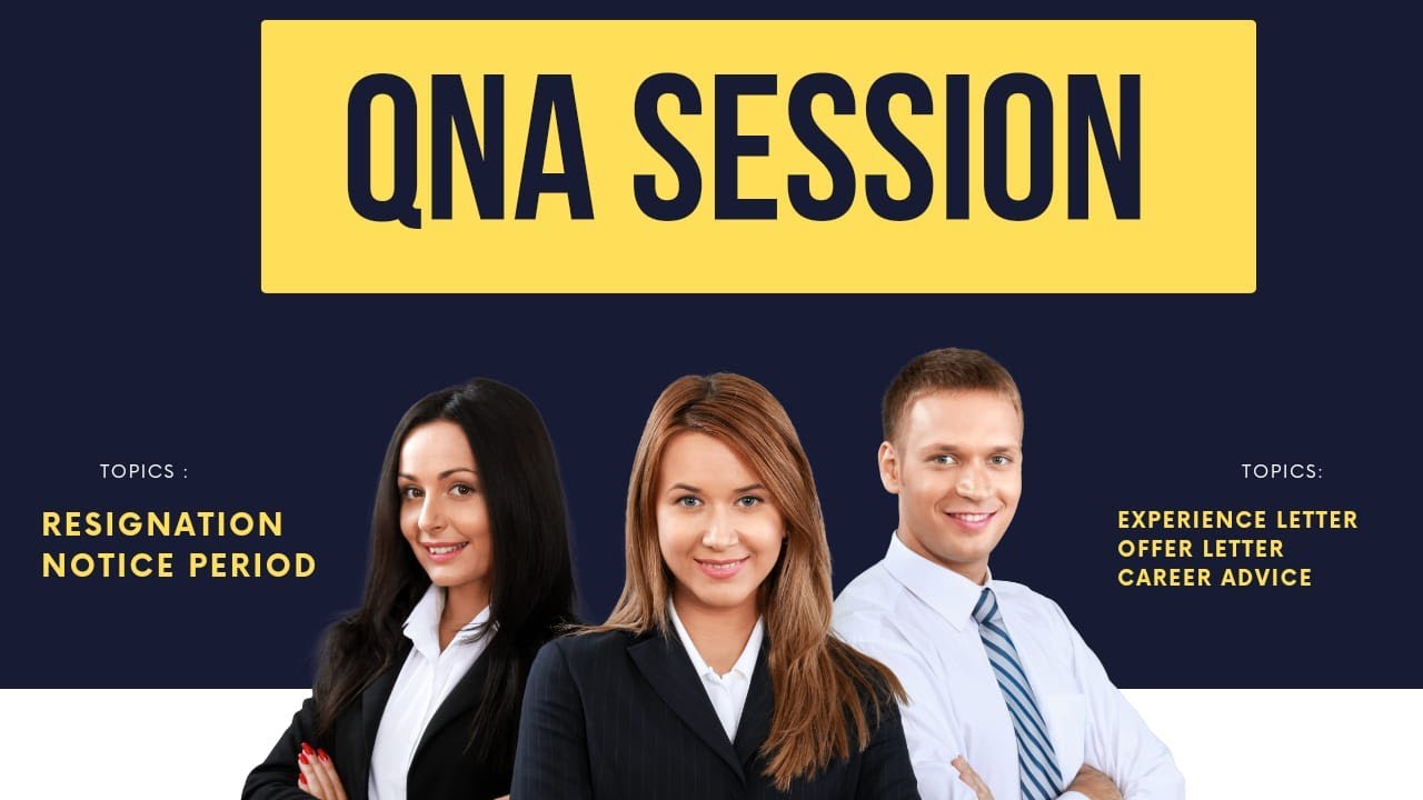 Q & A with Recruitment & HR Professional | Resignation | Relieving Letter | Salary Hold |