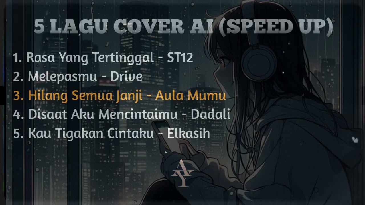 RASA YG TERTINGGAL, MELEPASMU, HILANG SEMUA JANJI, DISAAT AKU MENCINTAIMU, KAU TIGAKAN CINTAKU COVER