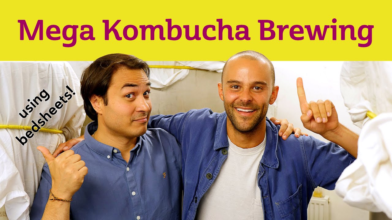 TOUR A COMMERCIAL KOMBUCHA BREWERY - See how JARR make their booch!