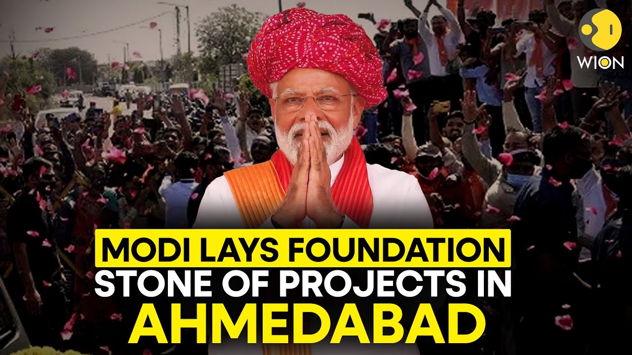 PM Modi inaugurates, dedicates & lays foundation stone of various projects in Ahmedabad, Gujarat