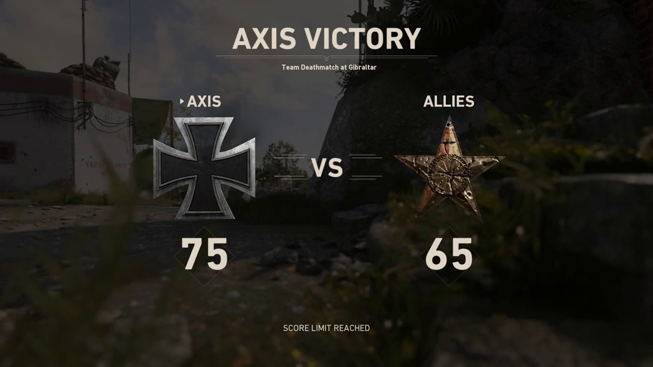 Call of Duty WWII Multiplayer [AXIS/ALLIES]
