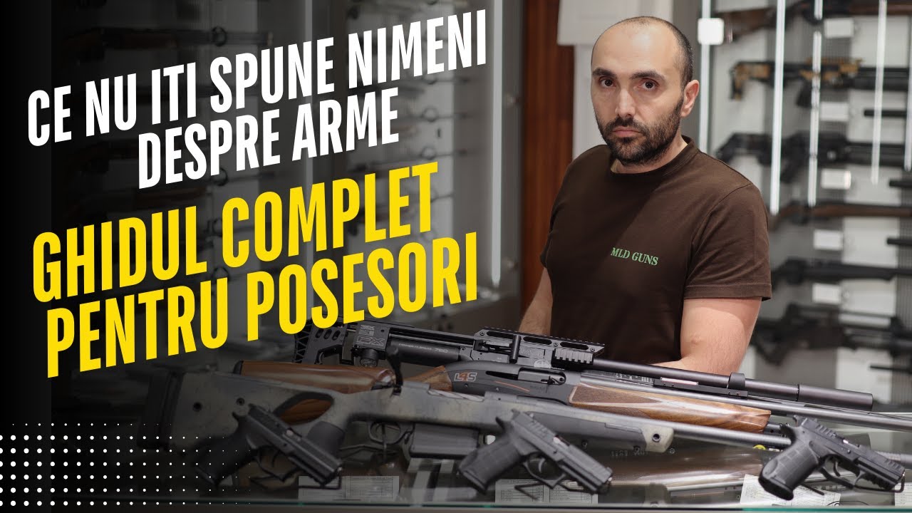 Așa NU ai voie să îți ții arma! Ce spune LEGEA despre transportul, păstrarea și folosirea armelor!