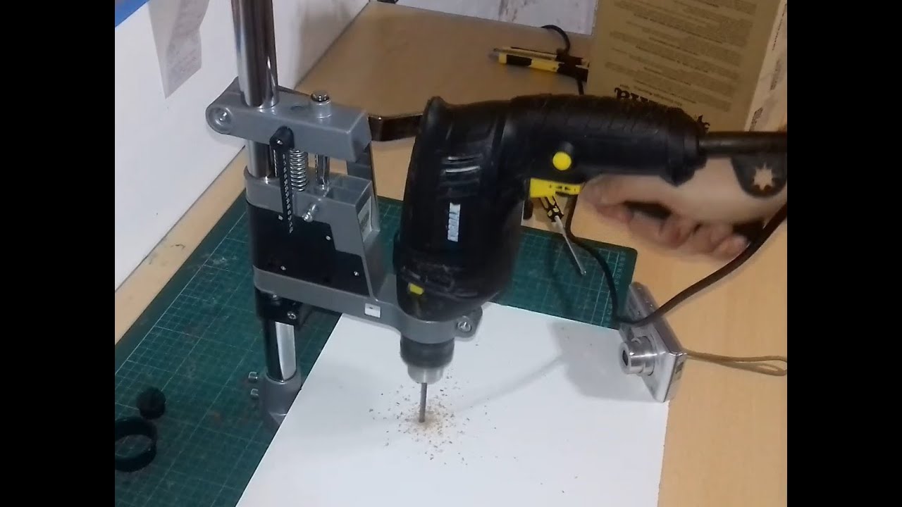 COMO USAR UN Soporte para TALADRO - Silver Shadow