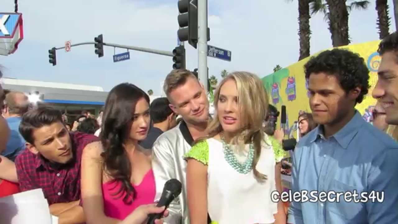 Power Rangers Super MegaForce Cast Interview - 2014 Kids' Choice Awards
