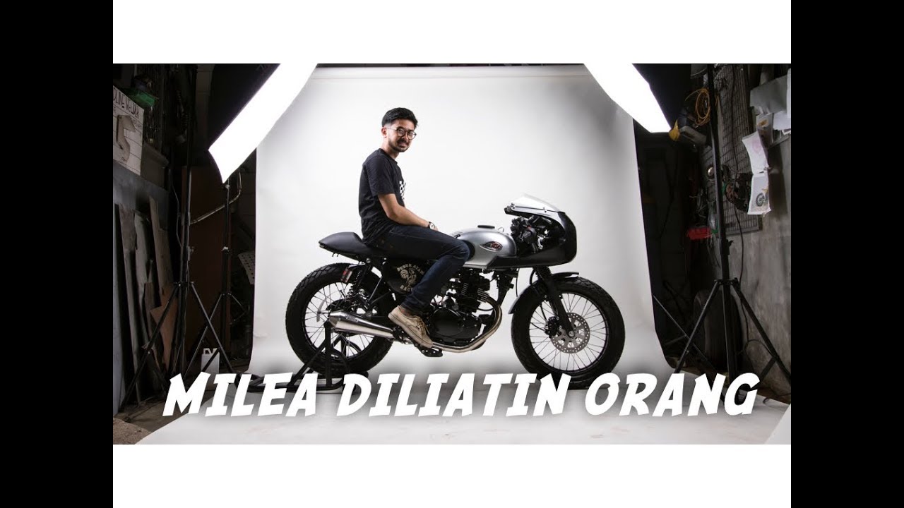 Nyobain Motor Custom Kawasaki W175 Cafe Racer - Indonesia #motovlog 221