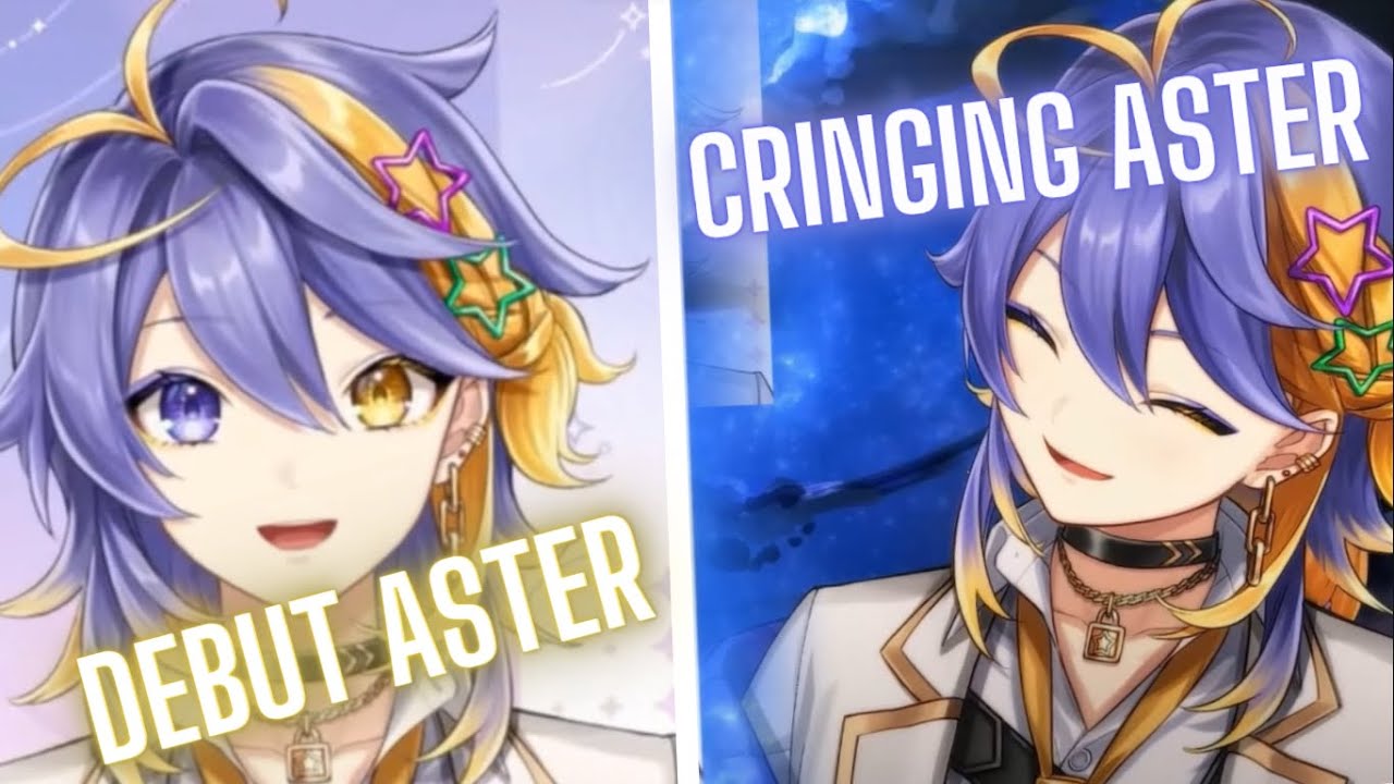 Aster cringing to his debut video for 5 mins [💫aster arcadia]