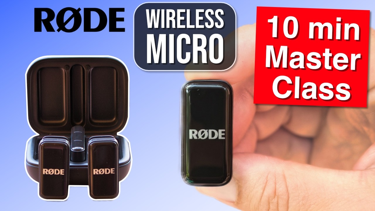 RODE WIRELESS MICRO Beginners Guide &ndash; Master Your Mic in Just 10 Minutes!