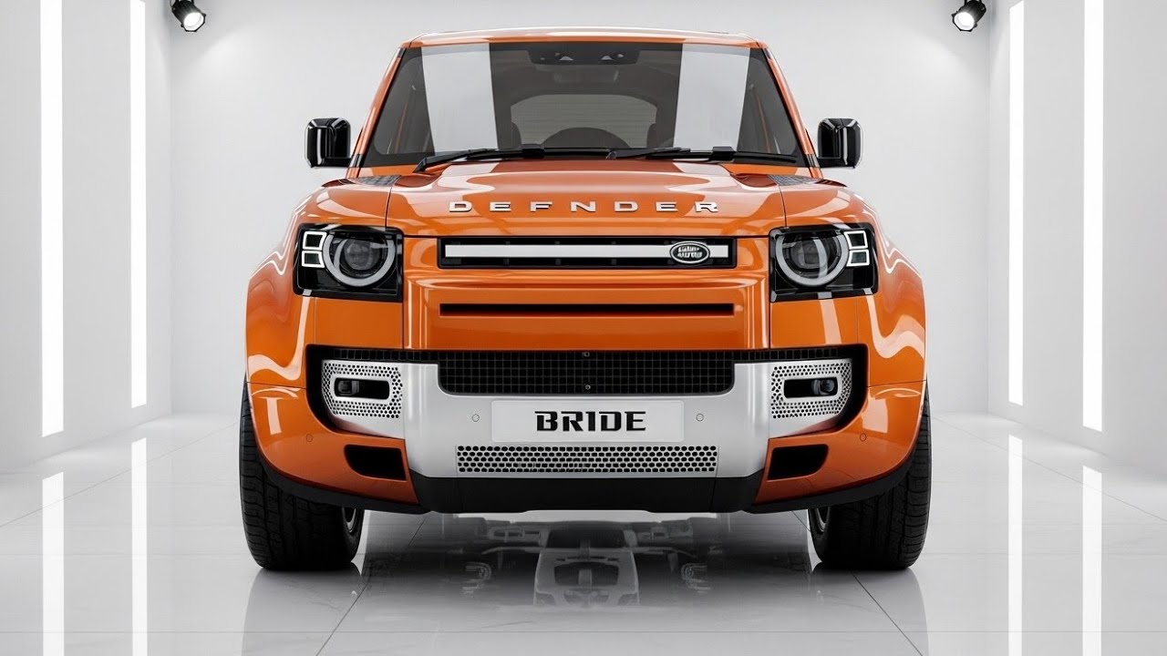 ШОК! НОВЫЙ LAND ROVER DEFENDER 2026 В ОРАНЖЕВОМ МЕТАЛЛИКЕ — ЛЮКС, МОЩЬ И ФУТУРИЗМ!