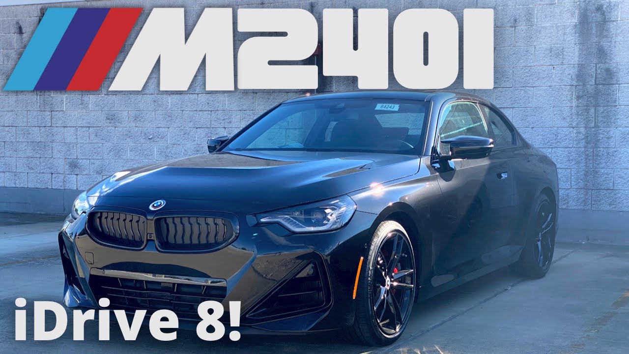 Обзор и обзор: BMW M240i xDrive 2023 года! (iDrive 8 во 2 серии)!