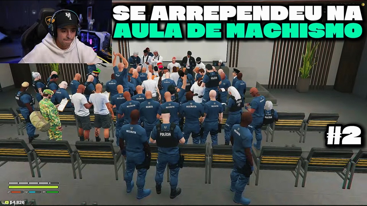 CORINGA PARTICIPOU DA SEGUNDA AULA DE MACHISMO NO GTA RP E SE ARREPENDEU