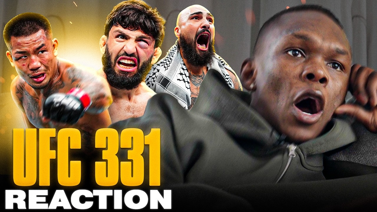 КАРД ГОДА?! 🔥 | Исраэль Адесанья реагирует на БЕЗУМНЫЙ UFC 331