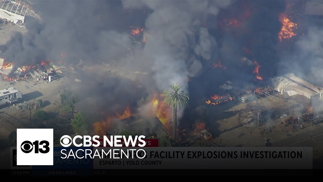 California fireworks business releases statement after explosions in Esparto