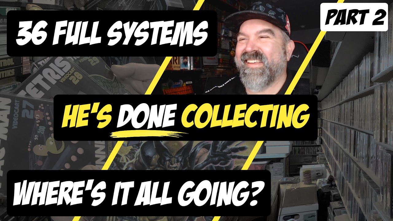 У него одна из самых больших коллекций игр в мире, и он оставляет себе лишь 1% от неё... (Часть 2)