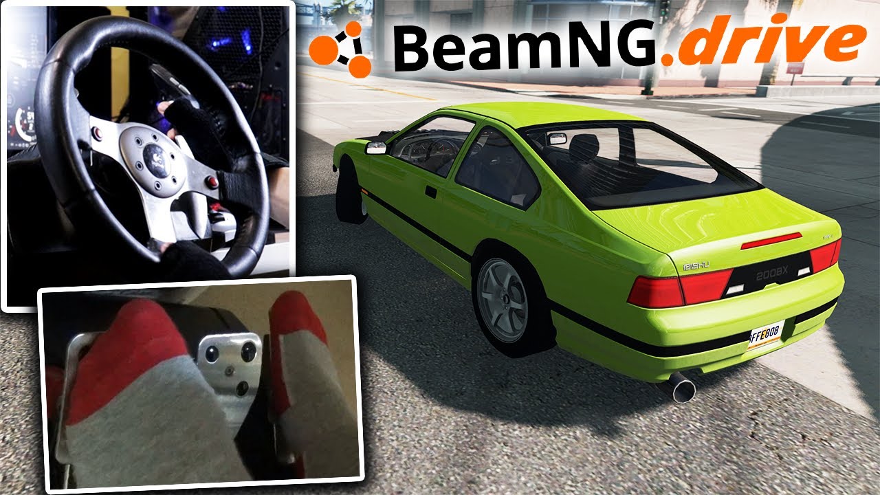Steering Wheel Drifting in the streets | BeamNG.drive | DESTIMAGE