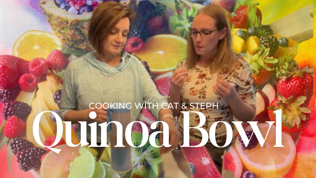 Dysphagia Quinoa Bowl - Cooking with Cat & Steph