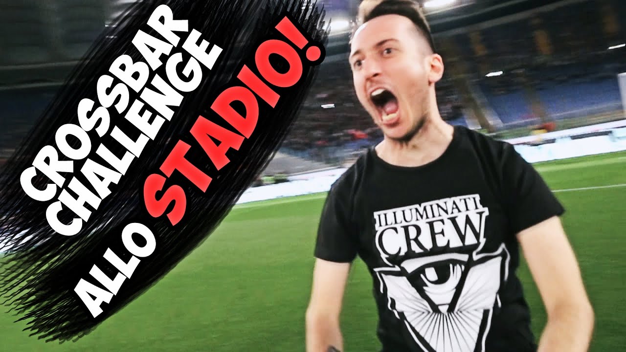 CROSSBAR CHALLENGE ALLO STADIO OLIMPICO!!!!