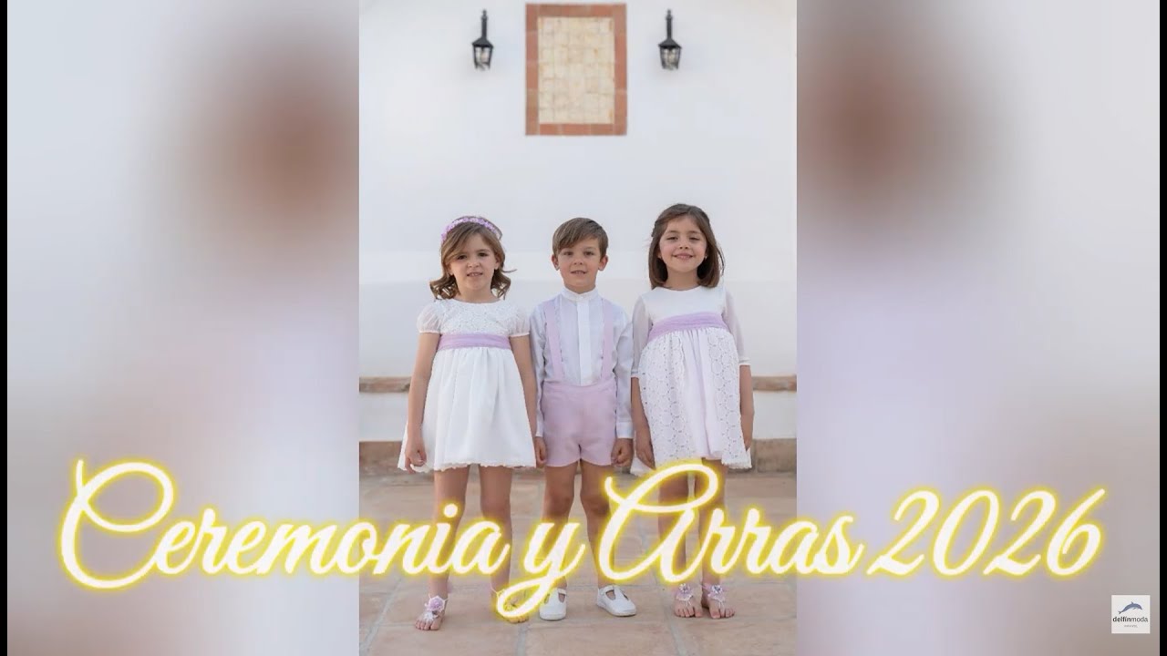 Eva Martínez Ceremonia y Arras 2026 | Moda Infantil de Alta Ceremonia | Niña y Niño